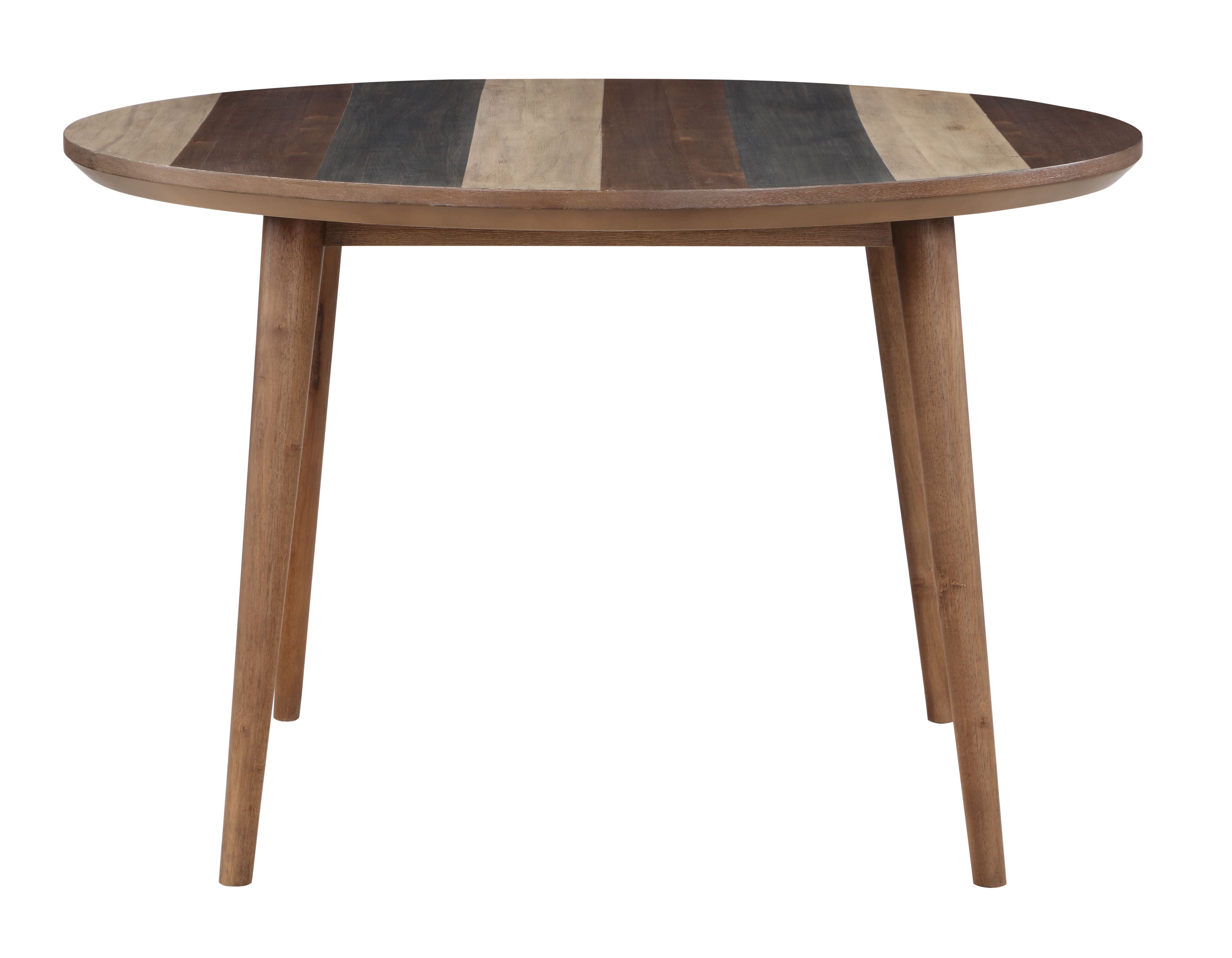 Wellington - Round Dining Table - Browns / Black - Premium Dining Tables from Coast2Coast Home - Just $1897.50! Shop now at brett interiors