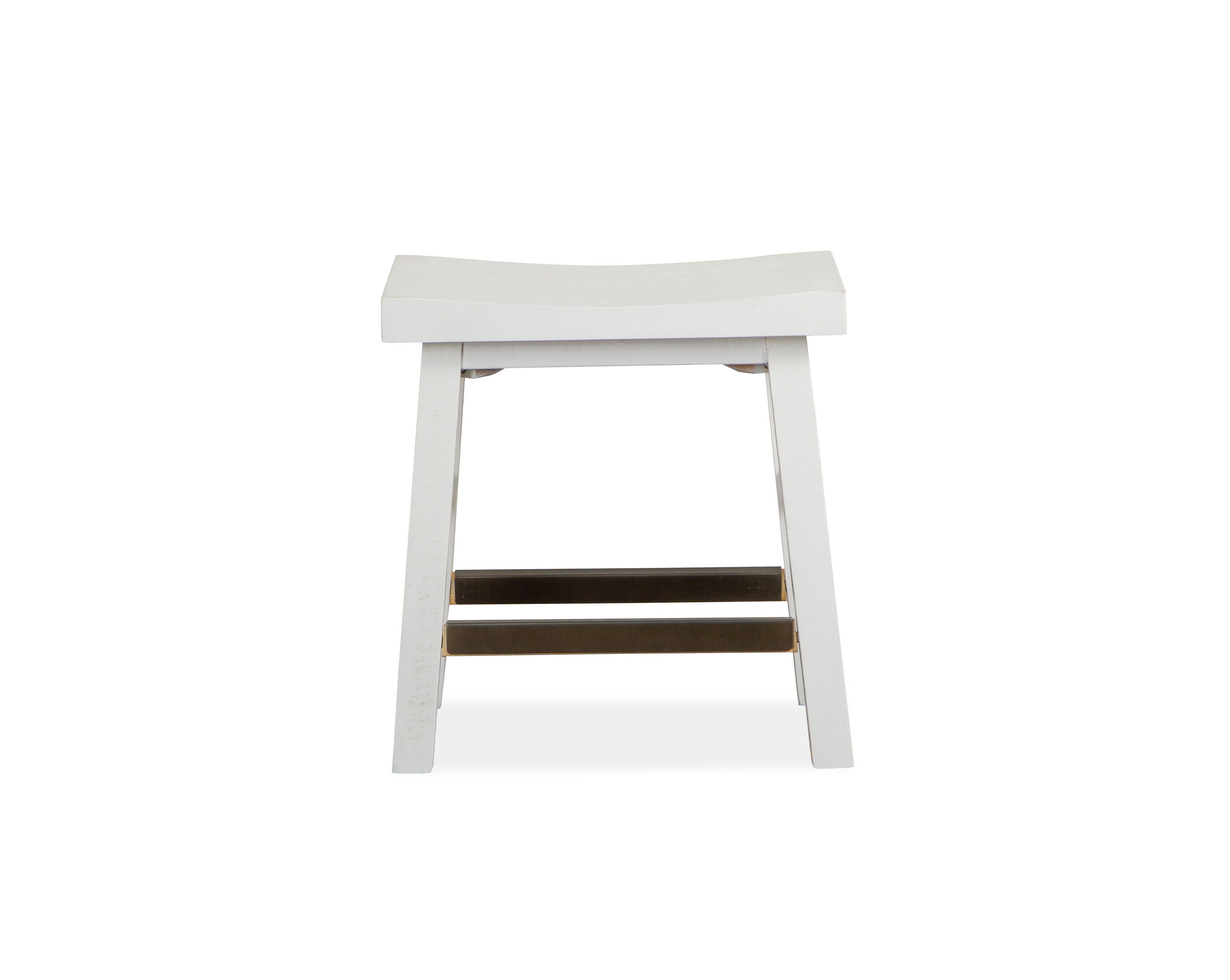 Heron Cove - Stool - Chalk White - Premium Counter Height (24"-27") from Magnussen Furniture - Just $197.50! Shop now at brett interiors