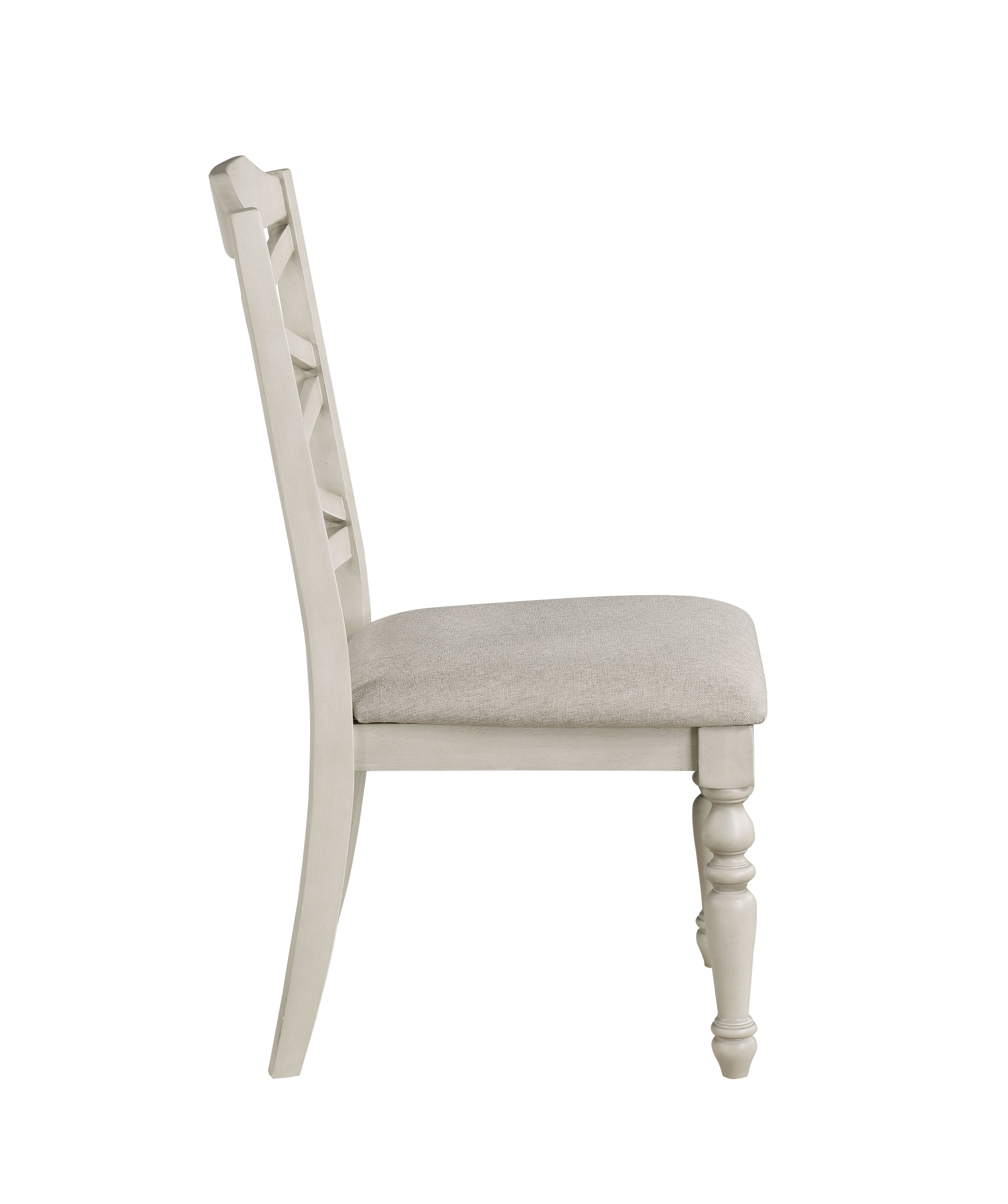 Jennifer - Dining Side Chair (Set of 2) - White - Premium Chair Sets from New Classic - Just $275! Shop now at brett interiors