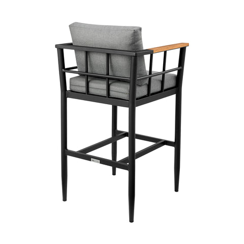 Orlando - Outdoor Patio Bar Stool With Cushions - Premium Counter Height (24"-27") from Armen Living - Just $852.50! Shop now at brett interiors