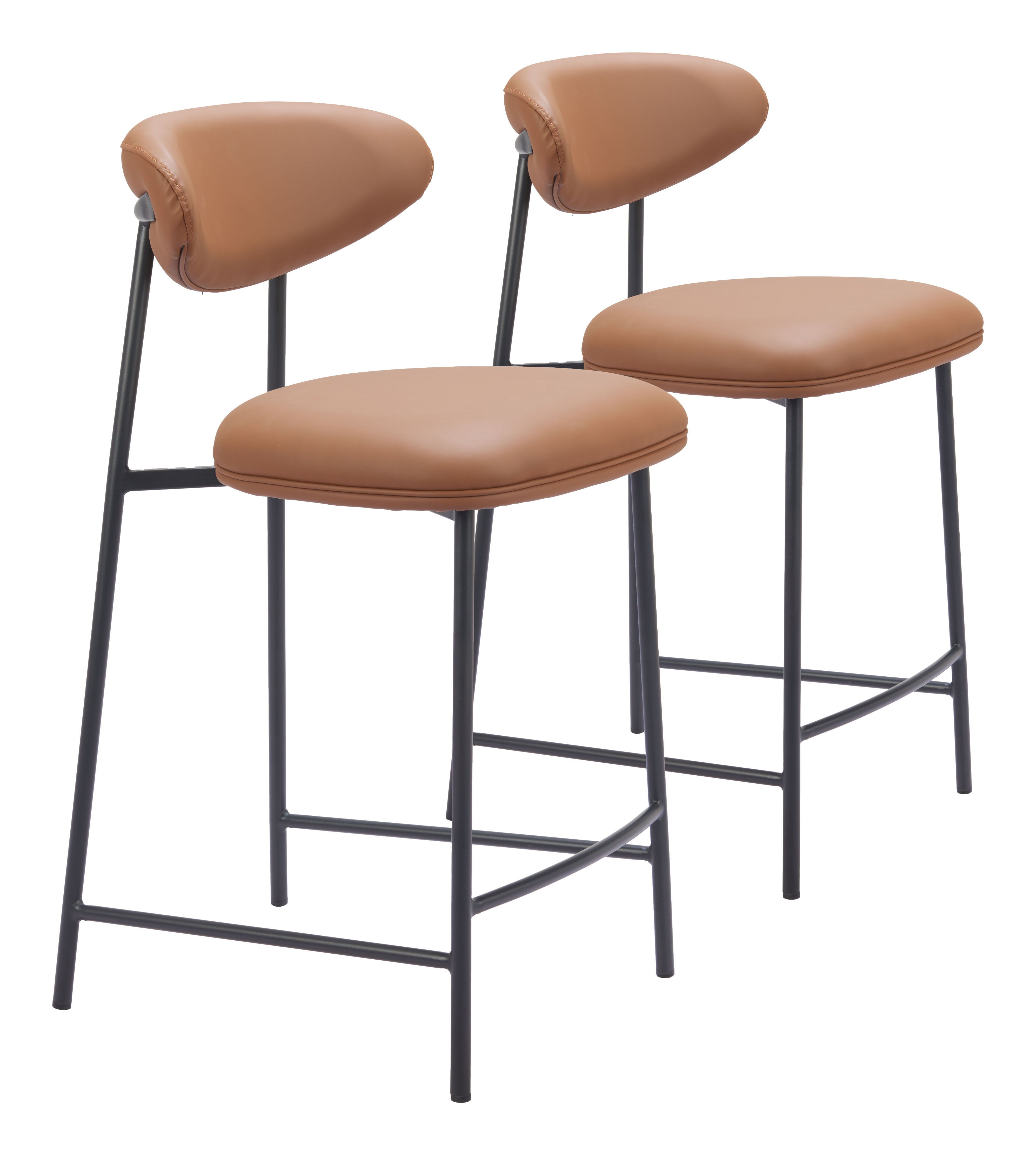 Rorun - Barstool (Set of 2) - Premium Stool Sets from Zuo Modern - Just $1500! Shop now at brett interiors