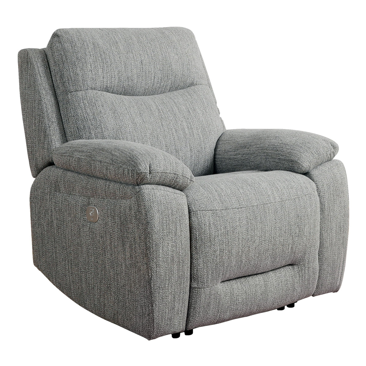 Apollo - Power Zero Gravity Recliner - Weave Grey - Premium Reclining Chairs from Parker Living - Just $922.50! Shop now at brett interiors