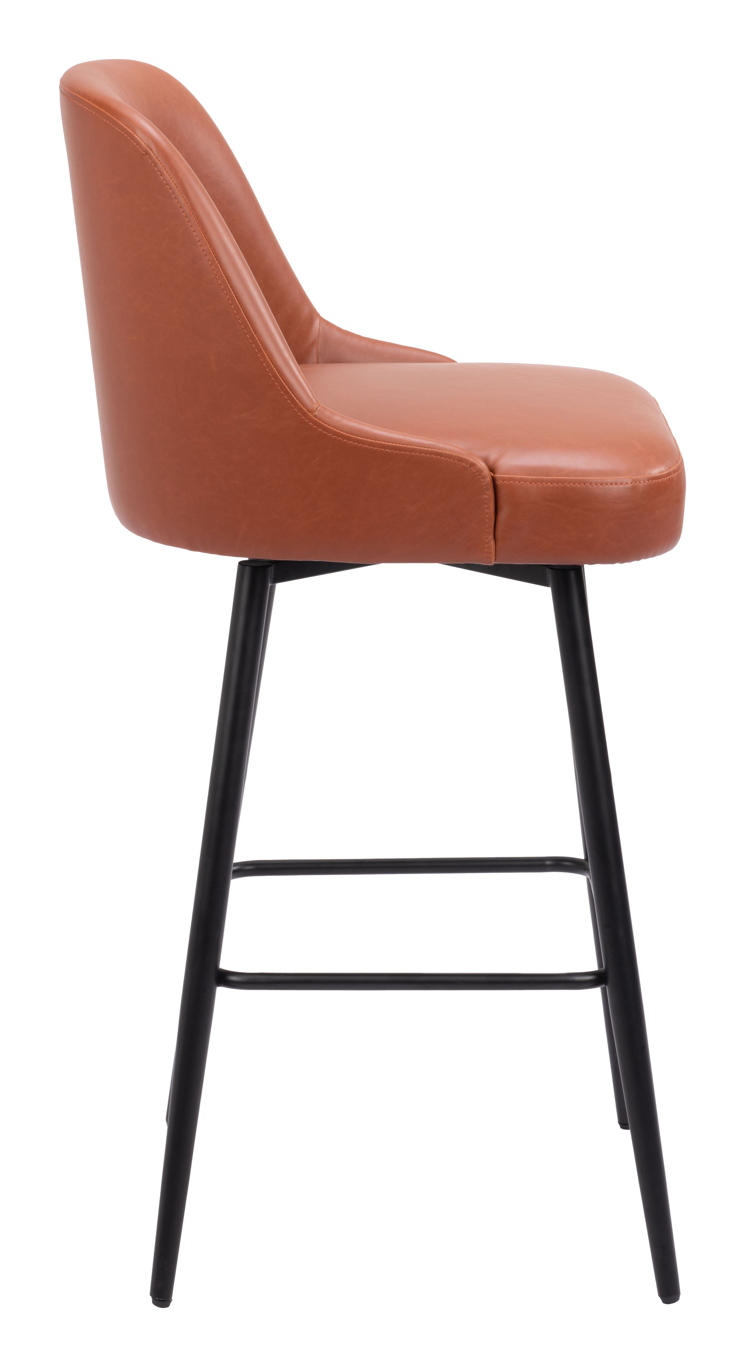 Keppel - Swivel Barstool - Premium Counter Height (24"-27") from Zuo Modern - Just $800! Shop now at brett interiors