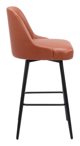 Keppel - Swivel Barstool - Premium Counter Height (24"-27") from Zuo Modern - Just $800! Shop now at brett interiors