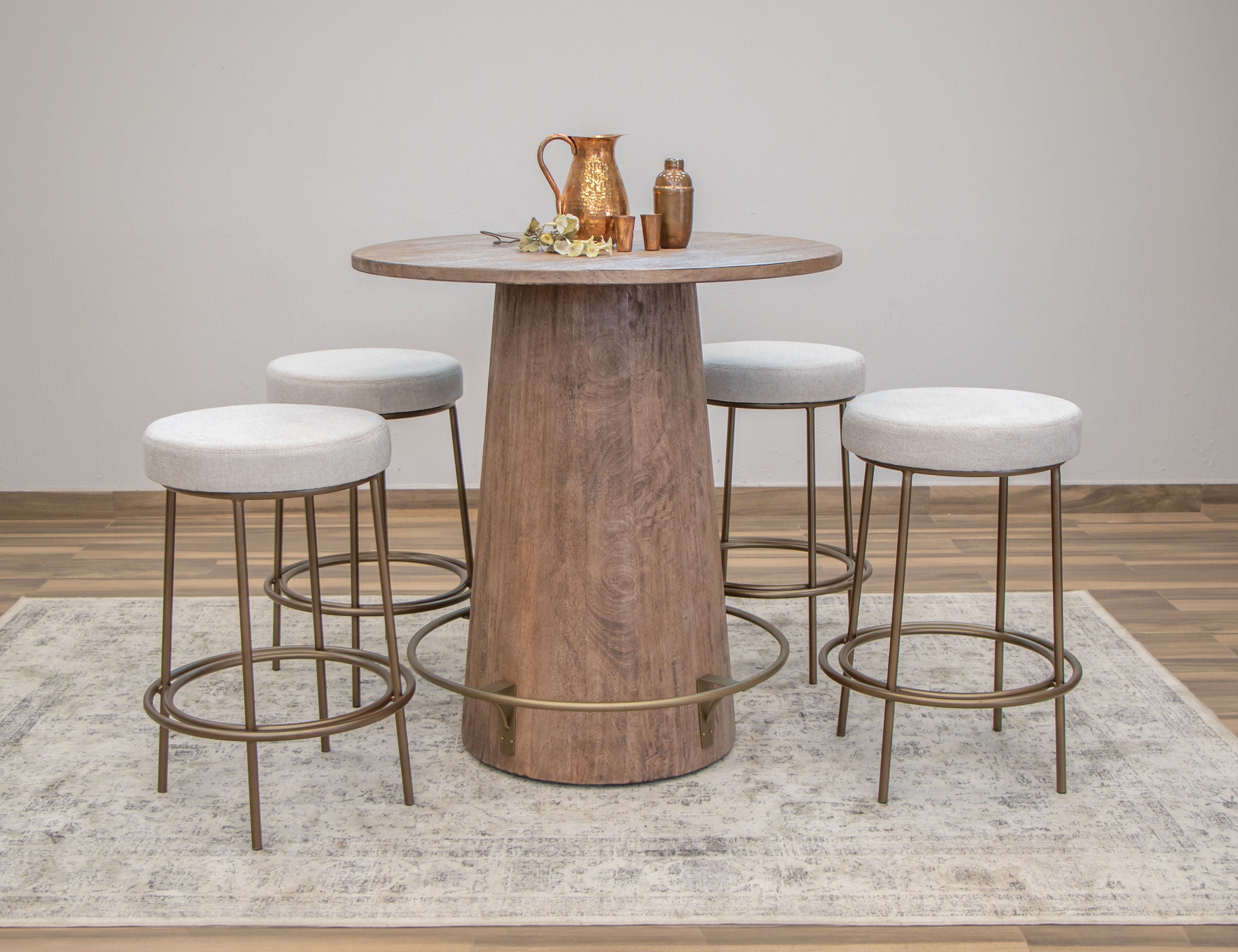 Frida - Metal Stool - Premium Bar Height (28"-30") from International Furniture Direct - Just $237.50! Shop now at brett interiors