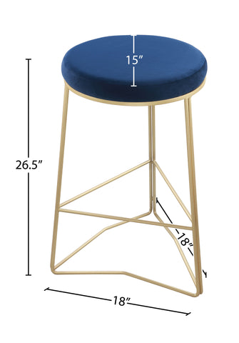 Tres - Counter Stool - Premium Counter Height (24"-27") from Meridian Furniture - Just $300! Shop now at brett interiors