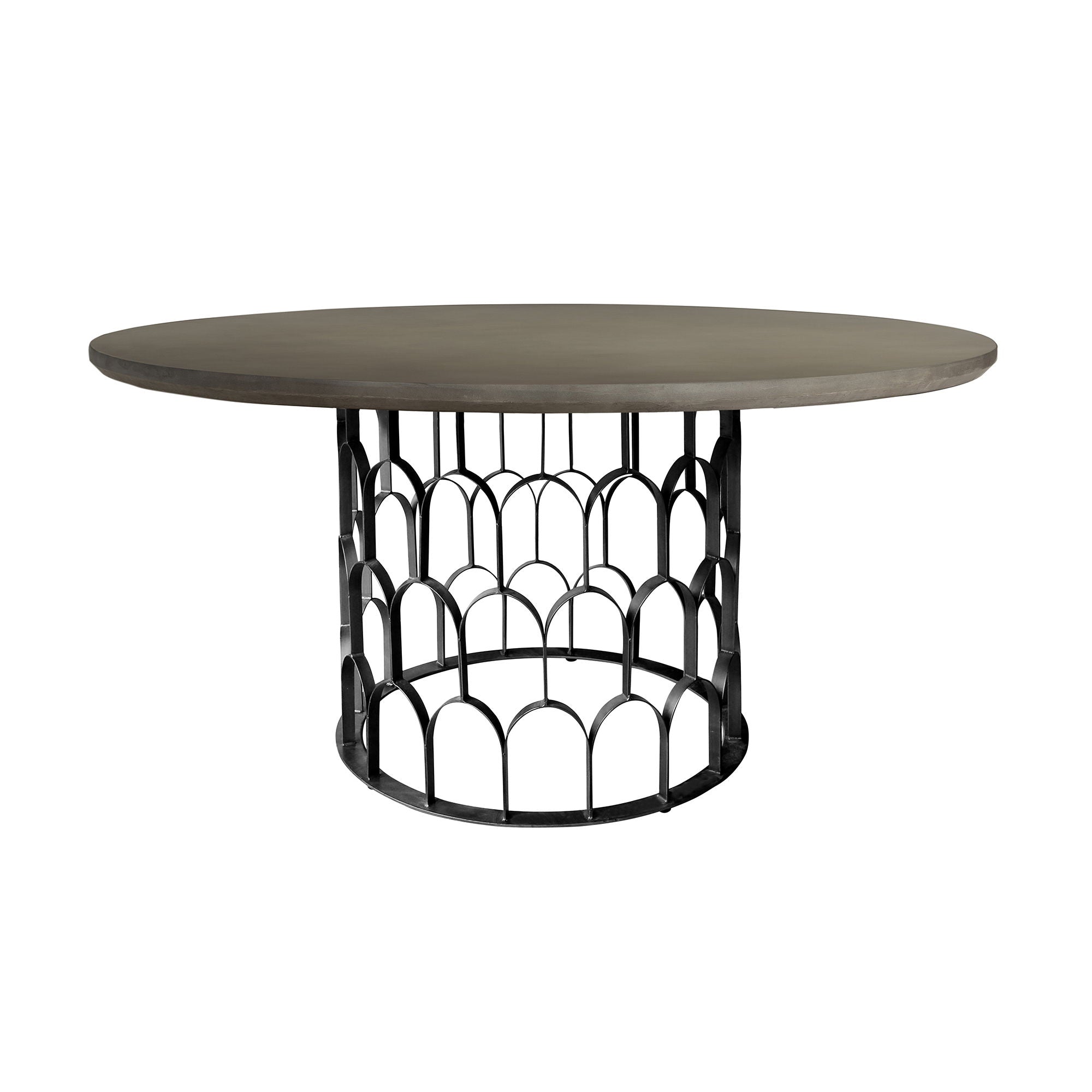 Gatsby - Round Dining Table - Premium Dining Tables from Armen Living - Just $1337.50! Shop now at brett interiors