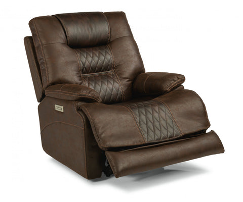 Dakota - Power Recliner with Power Headrest & Lumbar - Premium Reclining Chairs from Flexsteel - Just $1875! Shop now at brett interiors