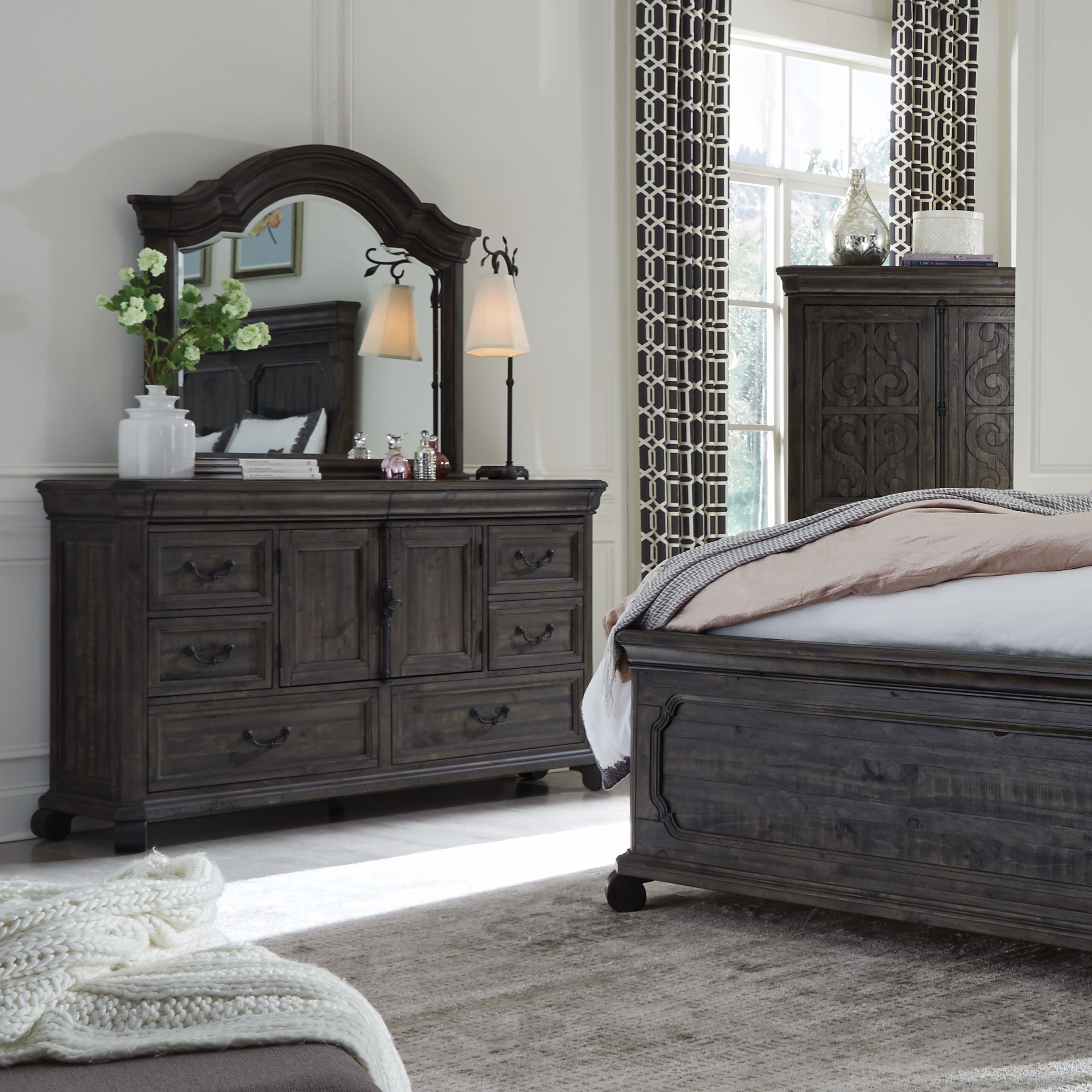 Bellamy - Drawer Dresser - Peppercorn - Premium Dressers from Magnussen Furniture - Just $1929! Shop now at brett interiors