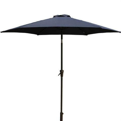 8.8' Outdoor Aluminum Patio Umbrella With 42 Pound Round Resin Umbrella Base - Premium Umbrellas & Canopies from Gather Craft - Just $213! Shop now at brett interiors