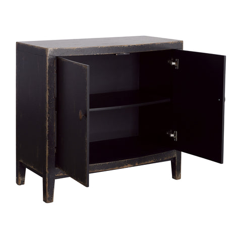 Gibson - Two Door Cabinet - Coal / Brown - Premium Accent Cabinets from Coast2Coast Home - Just $2310! Shop now at brett interiors