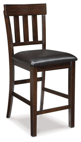 Haddigan - Dark Brown - Upholstered Barstool (Set of 2) - Premium Stool Sets from Ashley Furniture - Just $300.30! Shop now at brett interiors