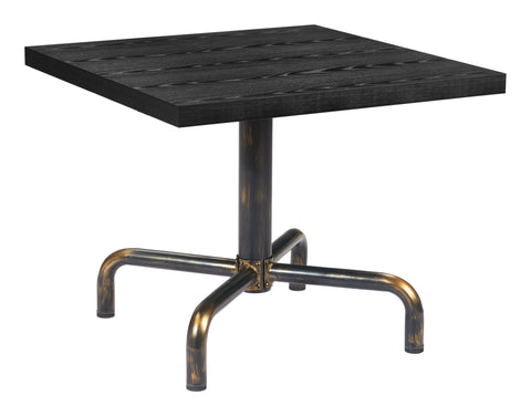 Neum - Bistro Table - Black - Premium Bistro Tables from Zuo Modern - Just $1275! Shop now at brett interiors