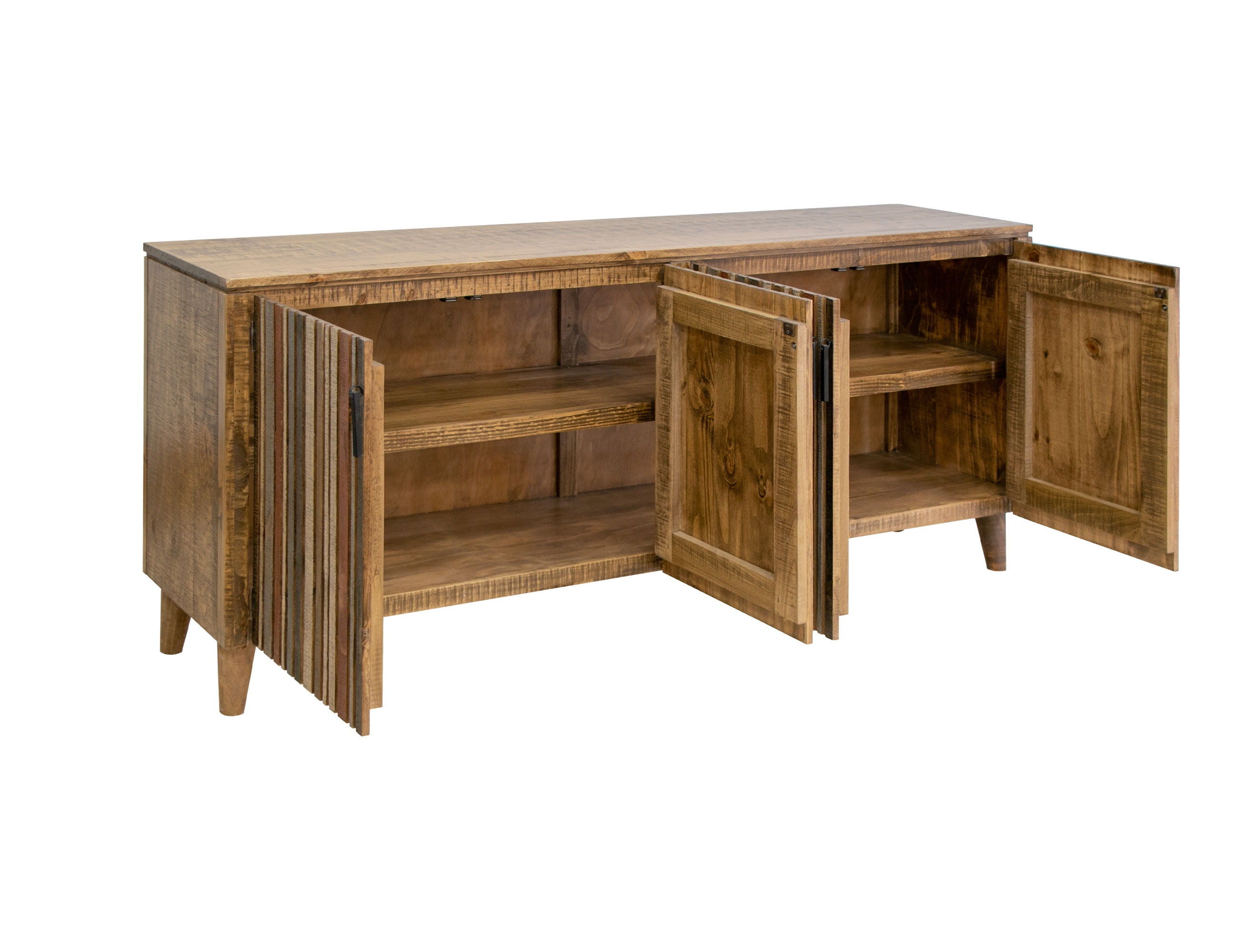 Tiza - 4 Doors Console - Premium TV Stands from International Furniture Direct - Just $962.50! Shop now at brett interiors