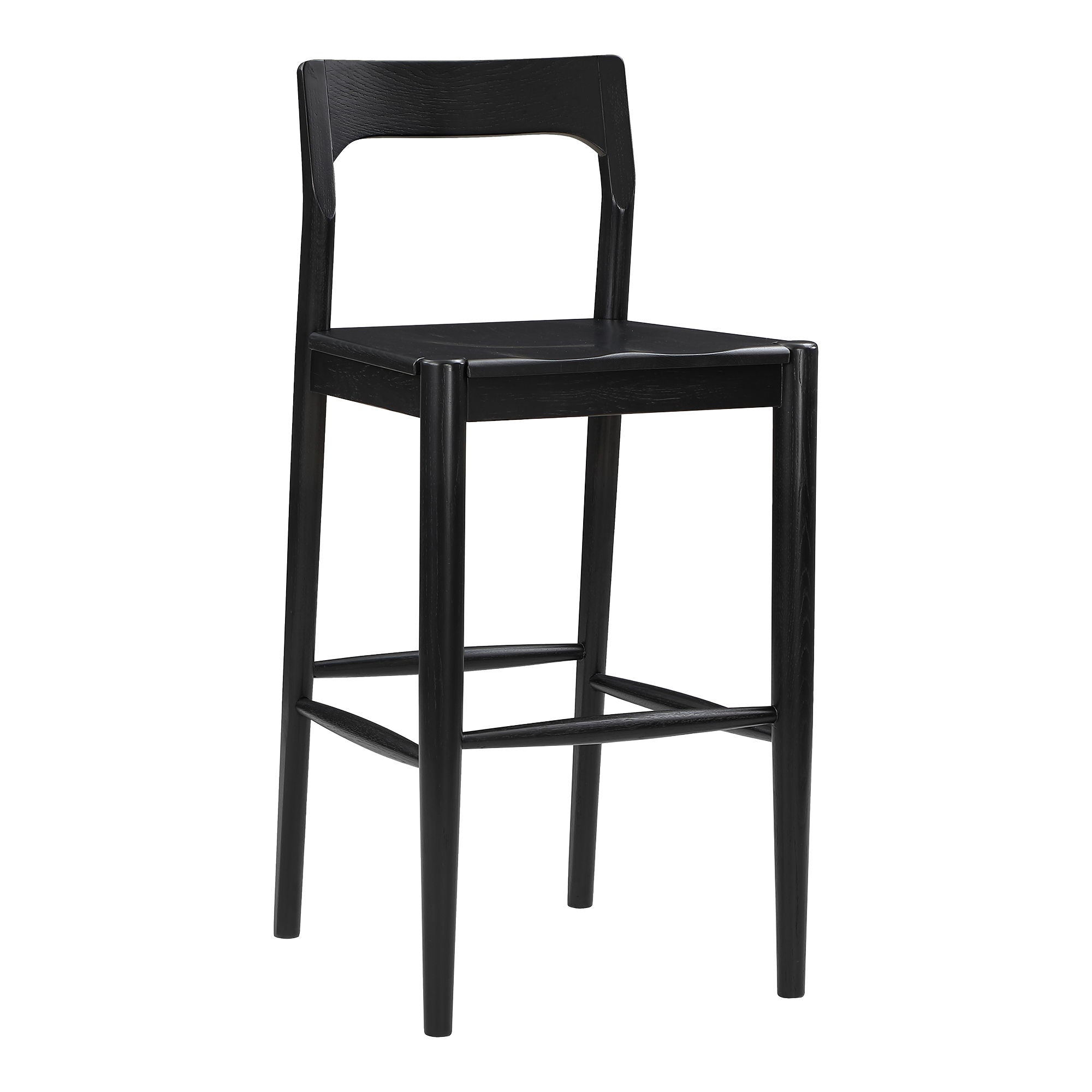 Owing - Barstool - Black - Premium Bar Height (28"-30") from Moe's Home Collection - Just $1397.50! Shop now at brett interiors