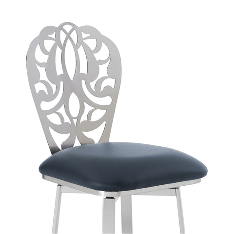 Cherie - Contemporary Barstool - Premium Bar Height (28"-30") from Armen Living - Just $480! Shop now at brett interiors