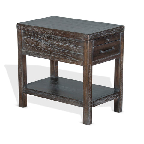 Dundee - Chair Side Table - Dark Brown - Premium Chair Side Tables from Sunny Designs - Just $337! Shop now at brett interiors