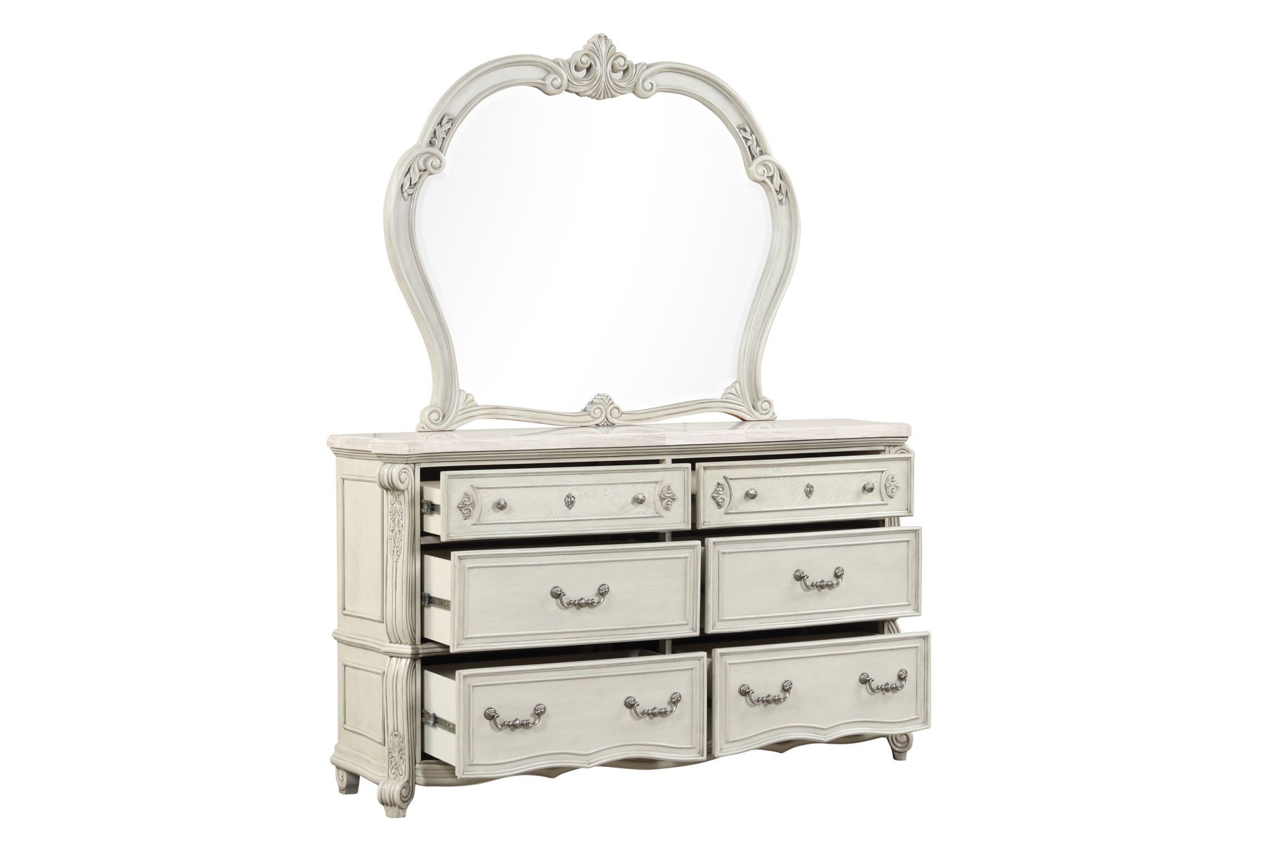 Bianello - Dresser - Vintage Ivory - Premium Dressers from New Classic - Just $1350! Shop now at brett interiors