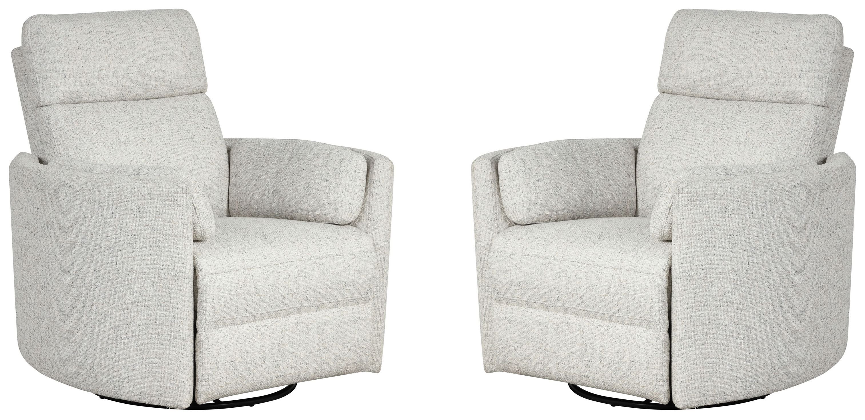 Radius - Power Swivel Glider Recliner (Set of 2) - Premium Chair Sets from Parker Living - Just $1745! Shop now at brett interiors