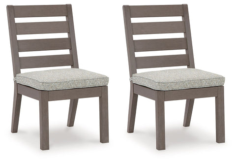 Hillside Barn - Gray / Brown - Chair With Cushion (Set of 2) - Premium Chair Sets from Signature Design by Ashley® - Just $981.75! Shop now at brett interiors