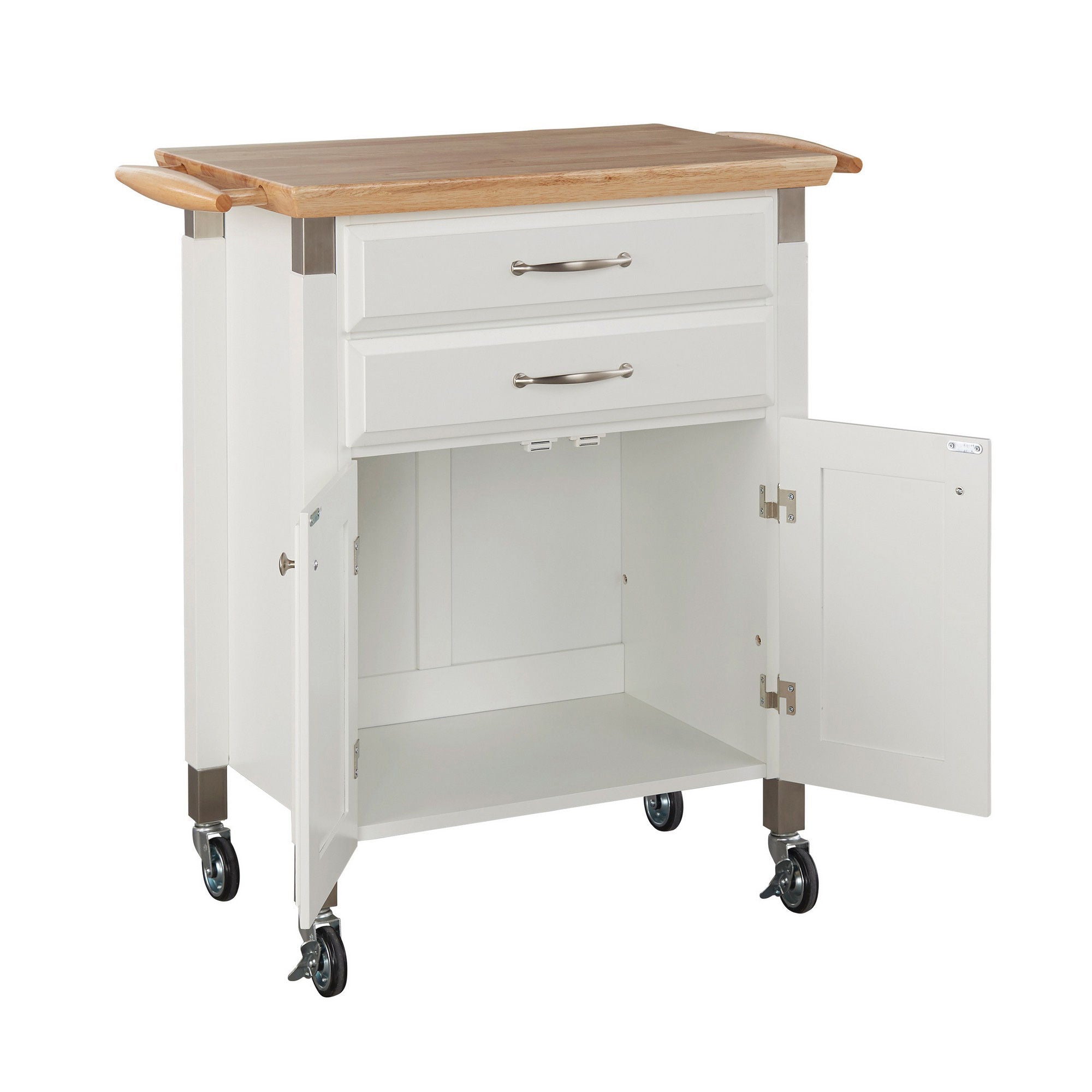 Dolly Madison - Kitchen Cart - Wood - Off-White - Premium Islands & Carts from Homestyles - Just $894.98! Shop now at brett interiors