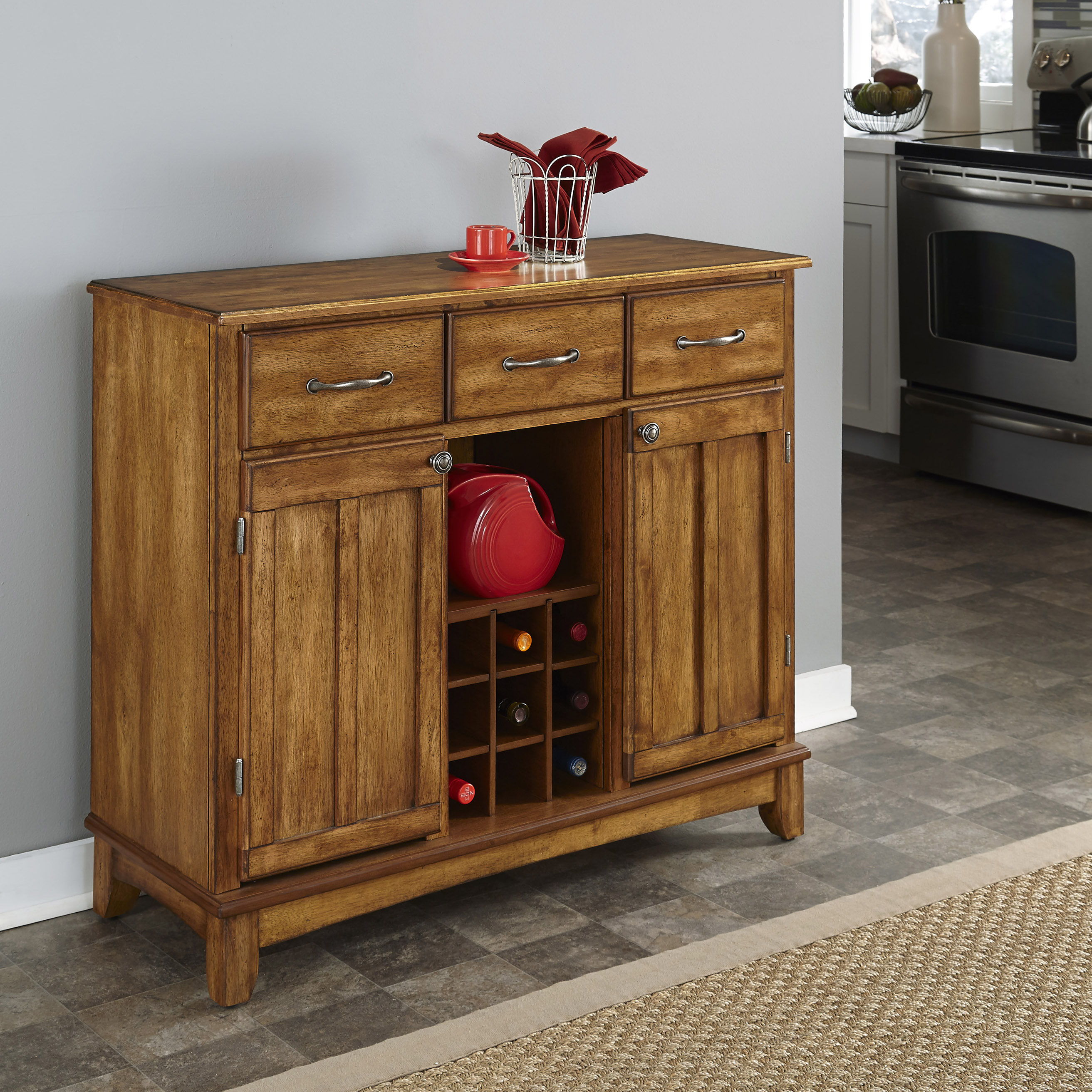 Hampton - Buffet - Oak Wood Top - Premium Buffets from Homestyles - Just $1249.98! Shop now at brett interiors