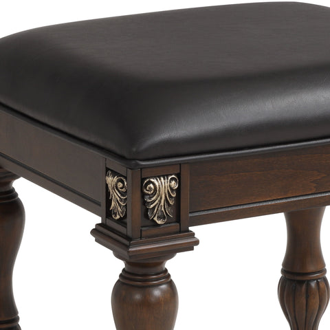 Maximus - Vanity Table Stool - Madeira - Premium Vanity Stools from New Classic - Just $150! Shop now at brett interiors