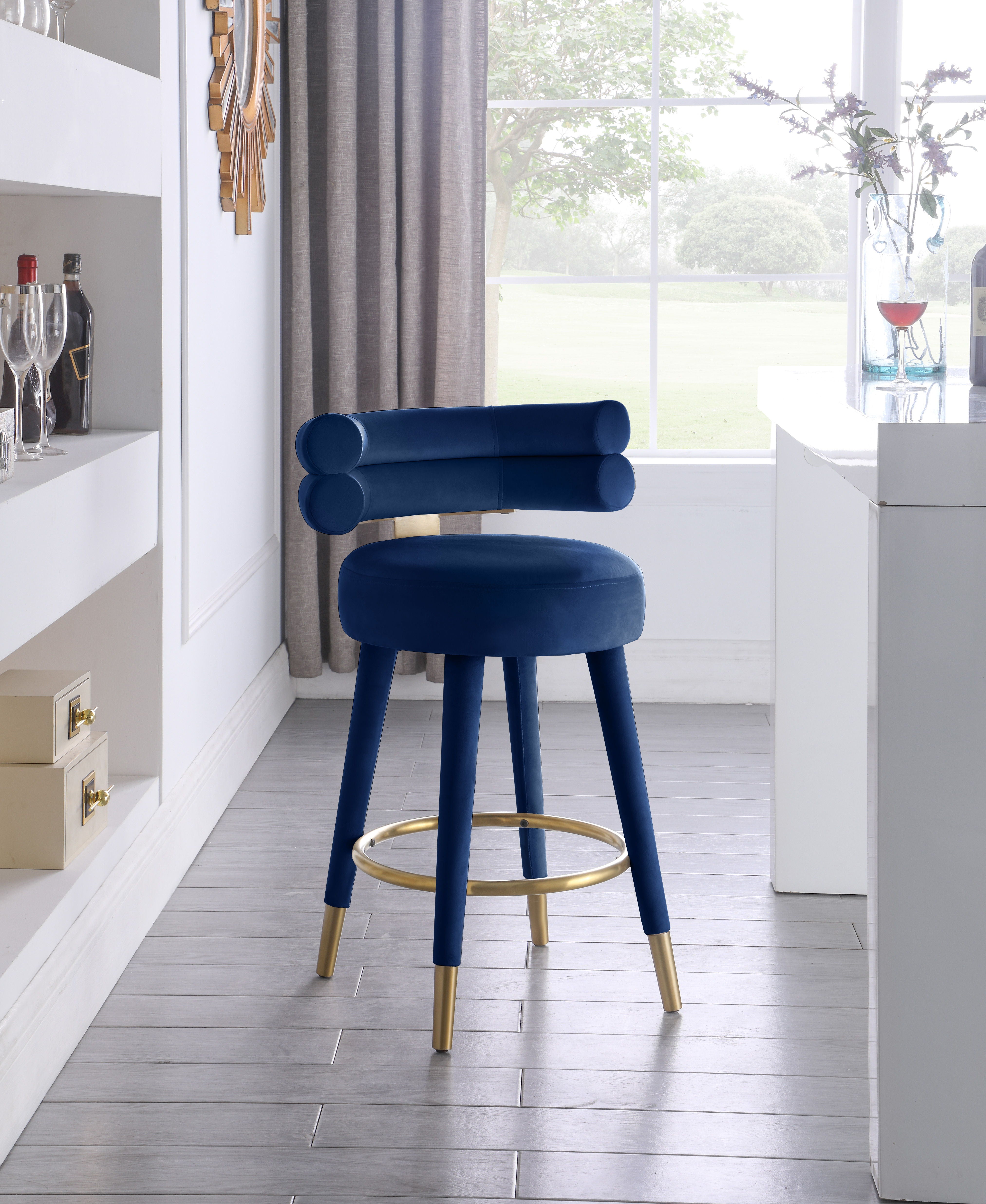 Fitzroy - Counter Stool (Set of 2) - Premium Stool Sets from Meridian Furniture - Just $975! Shop now at brett interiors