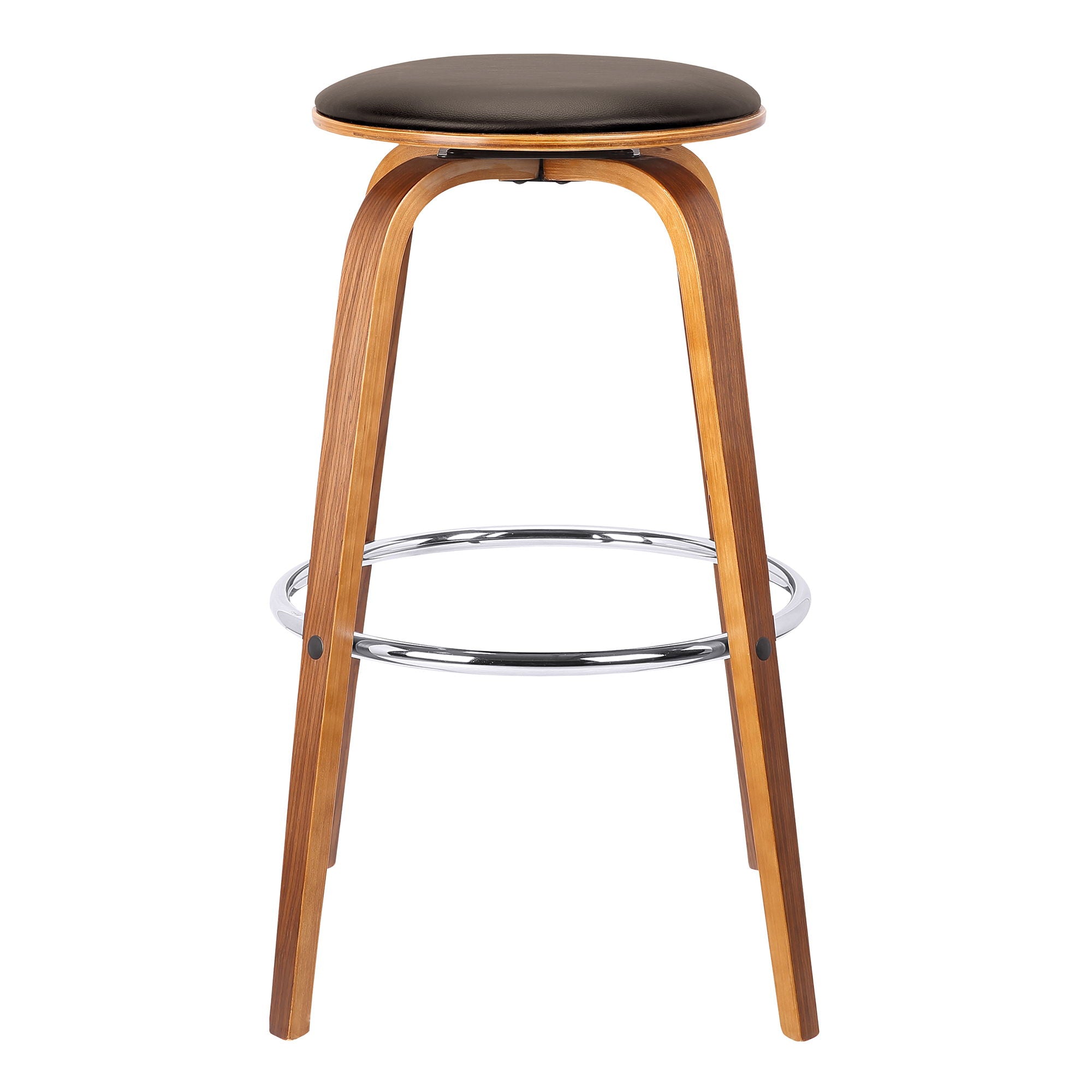 Harbor - Backless Swivel Mid-Century Modern Bar Stool - Premium Counter Height (24"-27") from Armen Living - Just $150! Shop now at brett interiors