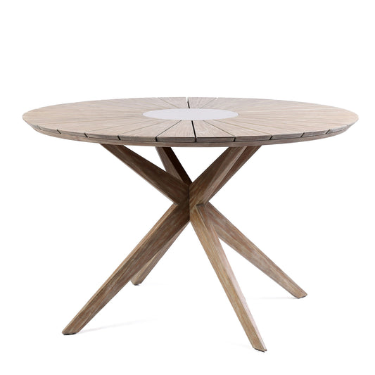 Oasis - Outdoor / Concrete Round Dining Table - Premium Dining Tables from Armen Living - Just $1290! Shop now at brett interiors