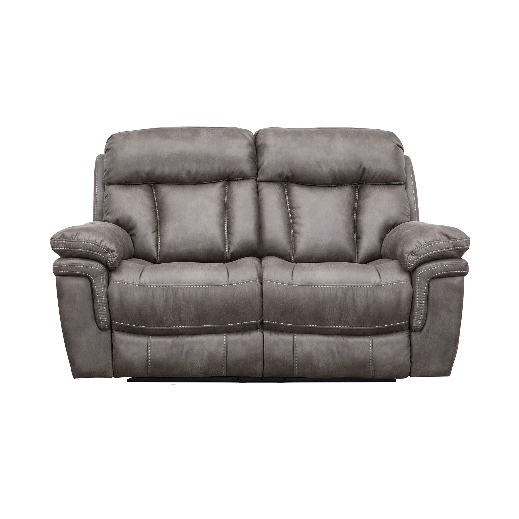 Estelle - Power Loveseat - Gunmetal - Premium Reclining Loveseats from Armen Living - Just $1925! Shop now at brett interiors