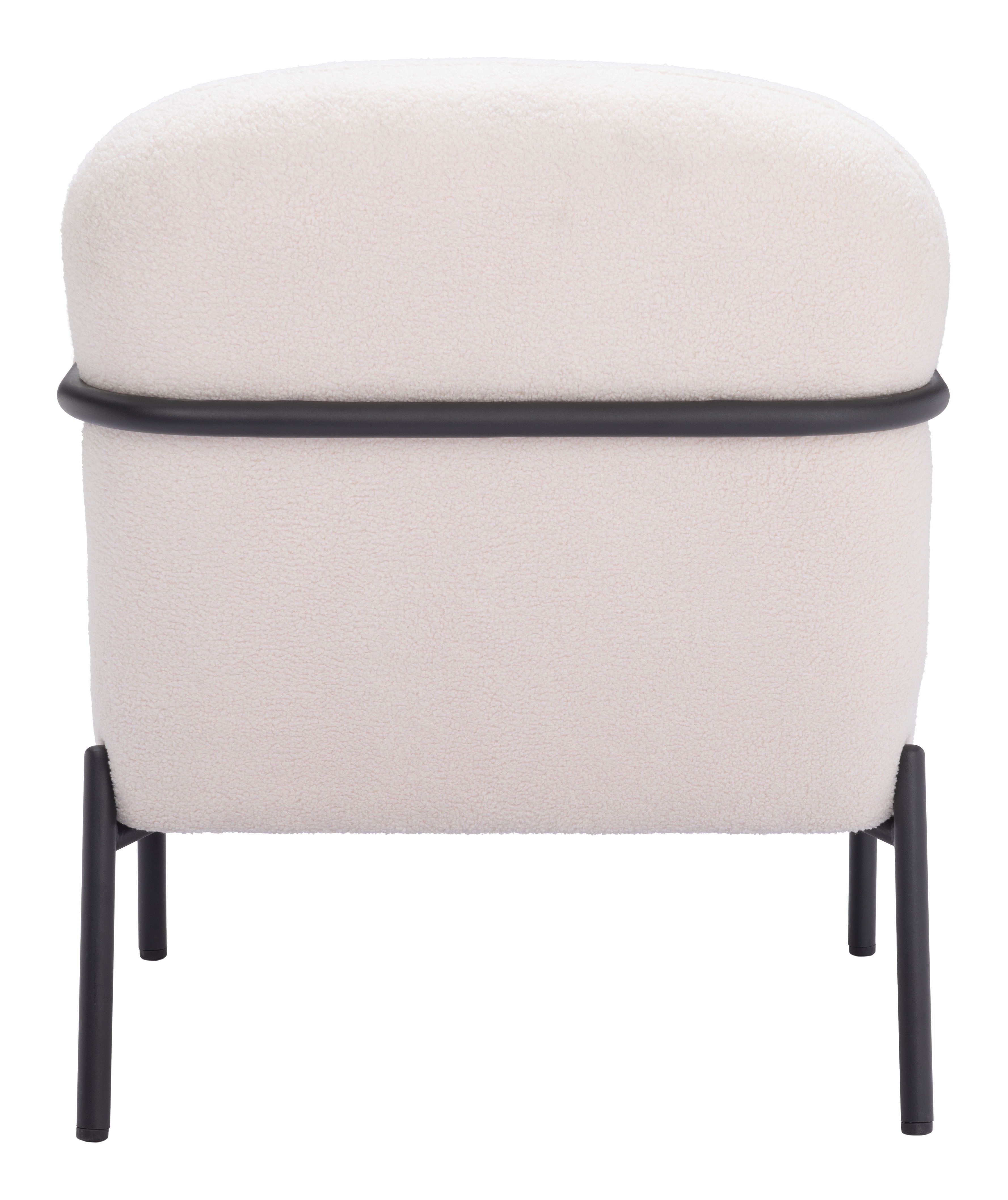 Chicago - Accent Chair - Ivory - Premium Accent Chairs from Zuo Modern - Just $1650! Shop now at brett interiors