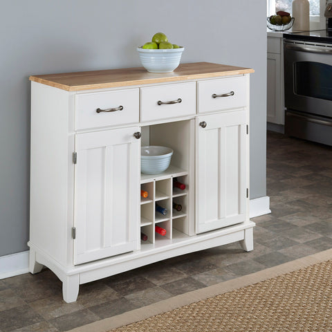 Hampton - Buffet - Natural Wood Top - Premium Buffets from Homestyles - Just $1249.98! Shop now at brett interiors