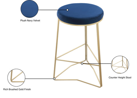 Tres - Counter Stool - Premium Counter Height (24"-27") from Meridian Furniture - Just $300! Shop now at brett interiors