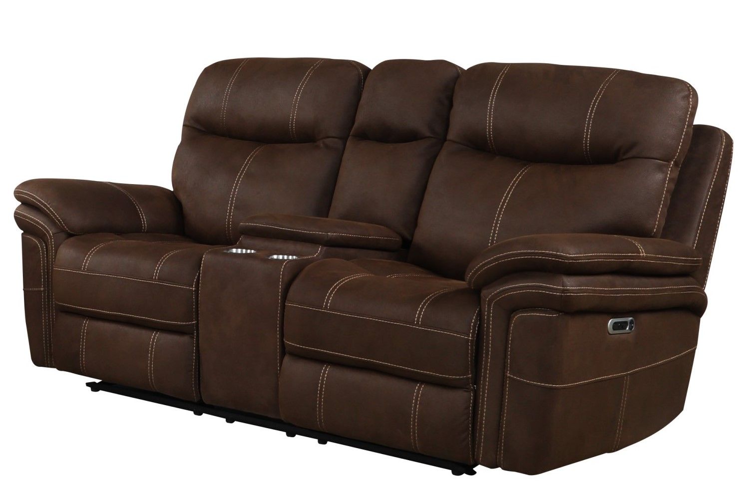 Mason - Power Console Loveseat - Dark Kahlua - Premium Reclining Loveseats from Parker Living - Just $1497.50! Shop now at brett interiors