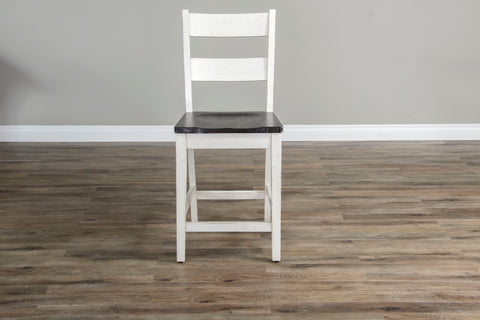 Carriage House - Ladderback Barstool - Premium Bar Height (28"-30") from Sunny Designs - Just $222! Shop now at brett interiors