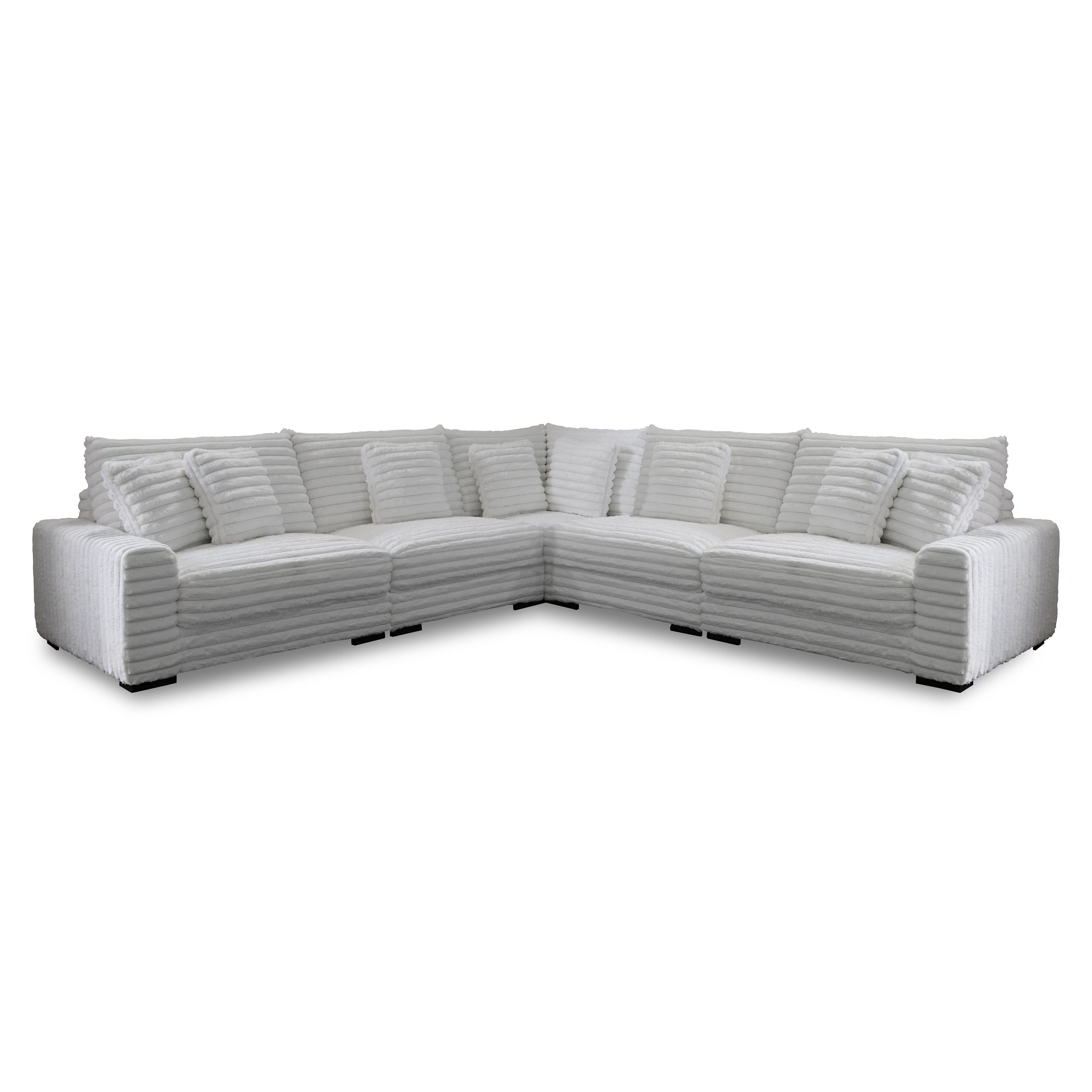 Embrace - Sectional - Premium Stationary Sectionals from New Classic - Just $3372.50! Shop now at brett interiors