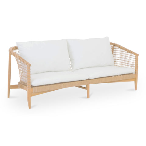 Kuna - Outdoor Sofa - White - Premium Sofas from Moe's Home Collection - Just $6247.50! Shop now at brett interiors