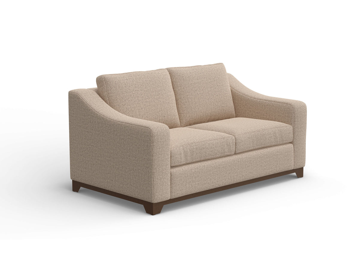 Natural Parota - Loveseat - Capuccino Brown - Premium Stationary Loveseats from International Furniture Direct - Just $1497.50! Shop now at brett interiors