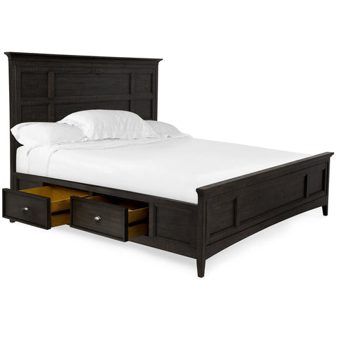 Westley Falls - Complete Panel Bed With Storage Rails - Premium Storage Beds from Magnussen Furniture - Just $2206! Shop now at brett interiors