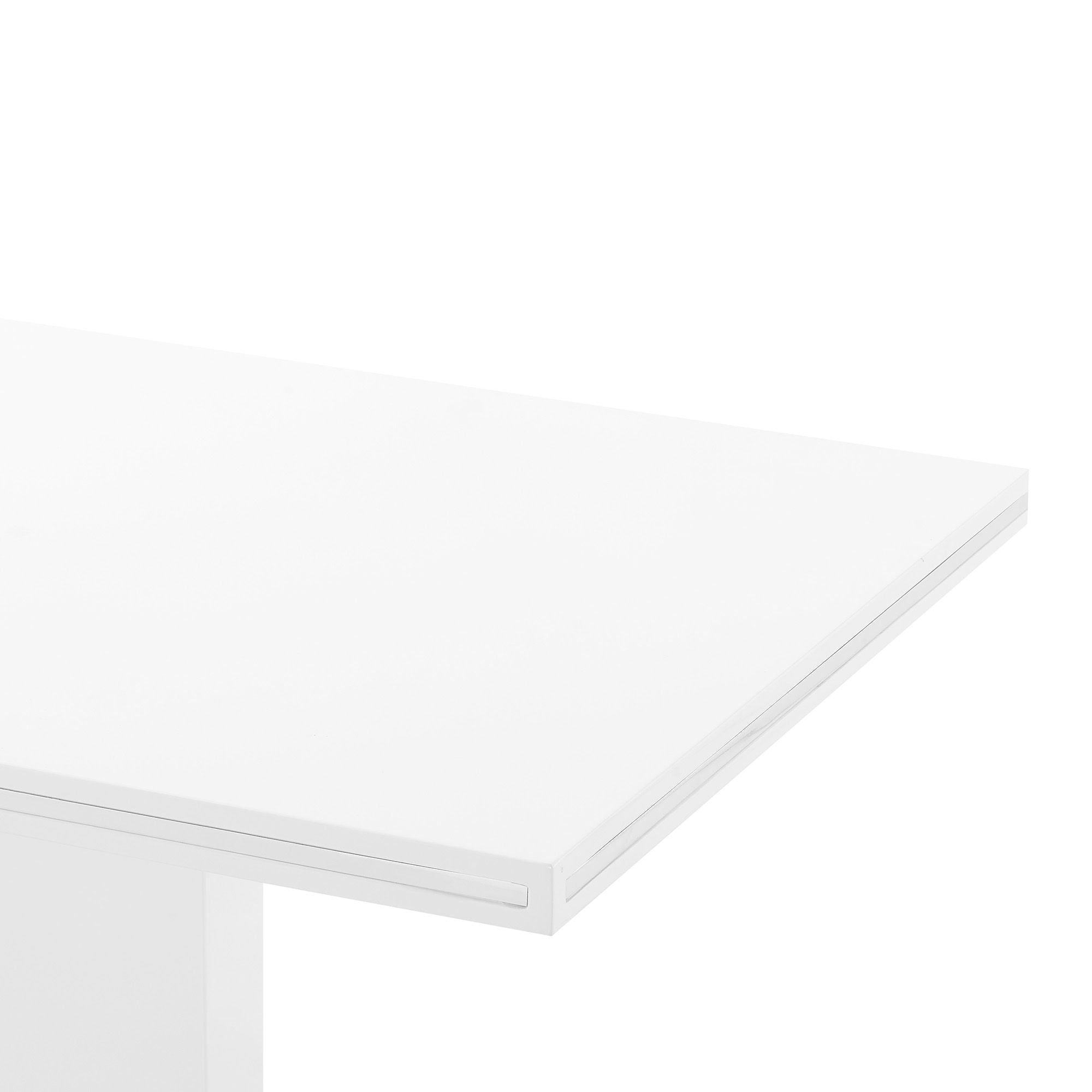 Amanda - Dining Table - White - Premium Dining Tables from Armen Living - Just $830! Shop now at brett interiors