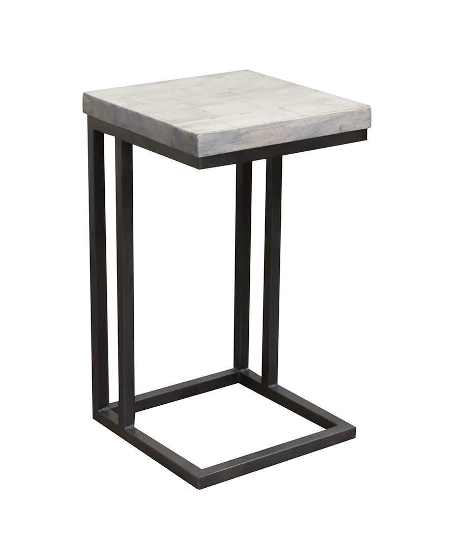 Vista - Accent Table - Off-White Bleached - Premium Side Tables from International Furniture Direct - Just $307.50! Shop now at brett interiors