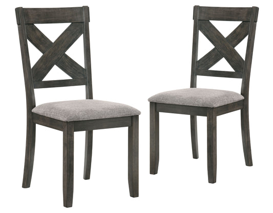 Gulliver - Side Chair (Set of 2) - Rustic Brown - Premium Chair Sets from New Classic - Just $237.50! Shop now at brett interiors