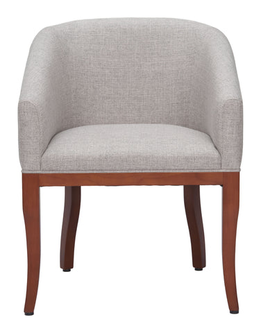 Serasa - Dining Chair - Gray - Premium Arm Chairs from Zuo Modern - Just $1325! Shop now at brett interiors