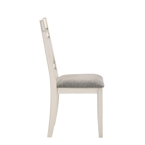 Maisie - Side Chair (Set of 2) - White - Premium Chair Sets from New Classic - Just $237.50! Shop now at brett interiors