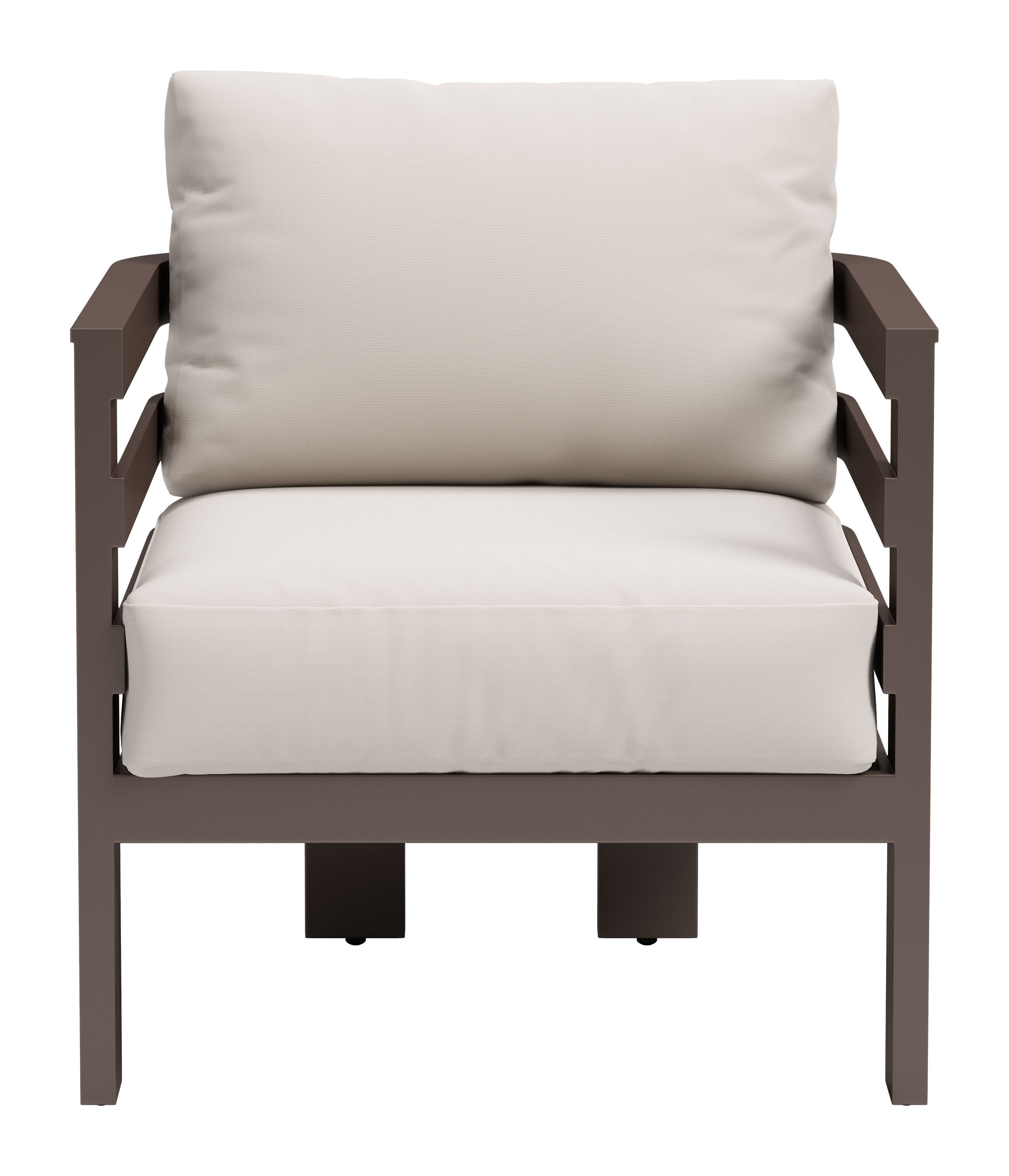 Bal Harbor - Armchair - White - Premium Arm Chairs from Zuo Modern - Just $1900! Shop now at brett interiors