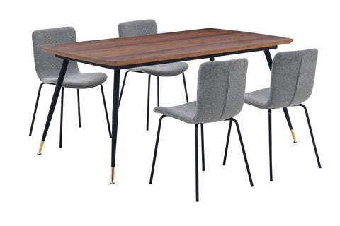 Messina And Gillian - Rectangular Dining Set - Premium 5 Piece Dining Room Sets from Armen Living - Just $1100! Shop now at brett interiors