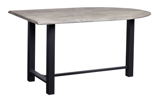 Yukon - Counter Height Dining Table - Sandblast Gray / Gunmetal Finish - Premium Dining Tables from Coast2Coast Home - Just $3712.50! Shop now at brett interiors