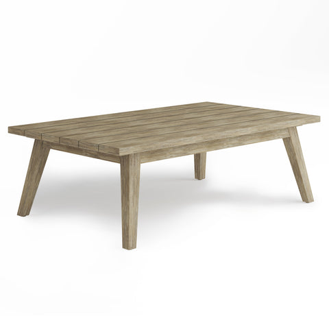 Cayman - Outdoor Coffee Table - Brushed Natural Acacia - Premium Coffee Tables from Simpli Home - Just $409! Shop now at brett interiors