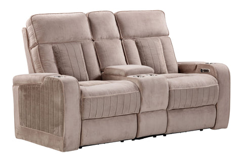 Equinox - Power Console Loveseat - Premium Reclining Loveseats from Parker Living - Just $1372.50! Shop now at brett interiors